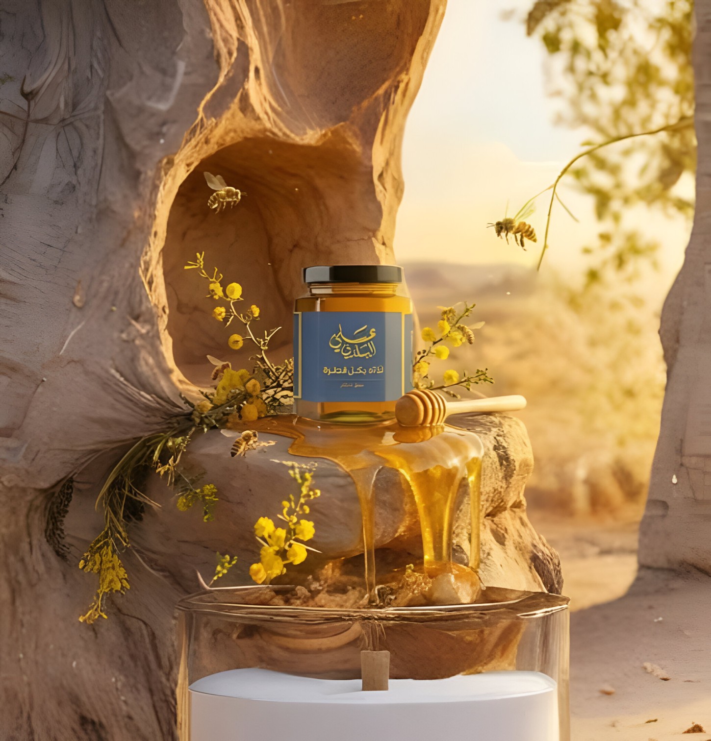 عسل بلدي فاخر - لذته بكل قطرة